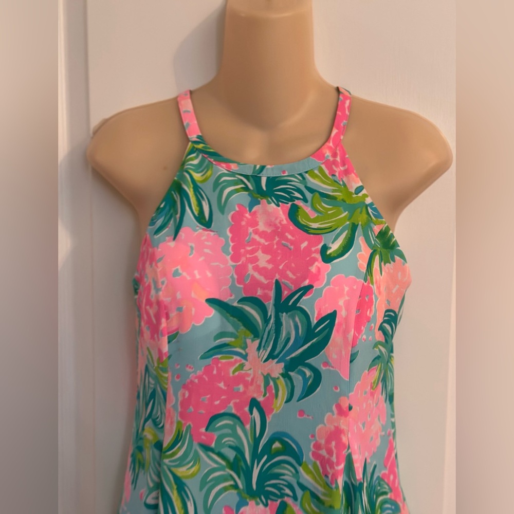 Lilly Pulitzer Fernanda Dress Pineapple Shake - Picture 4 of 15